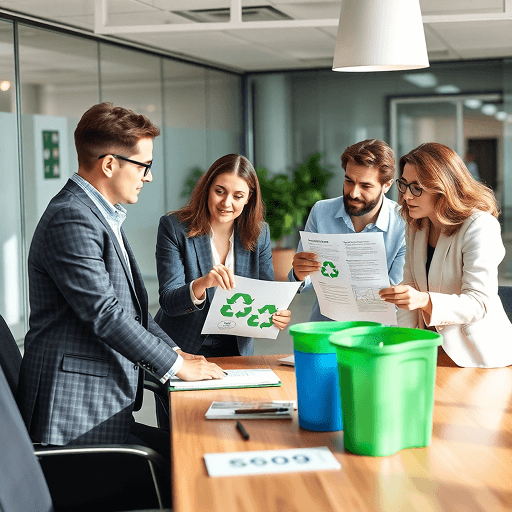 Golden Standard Recycling Banner